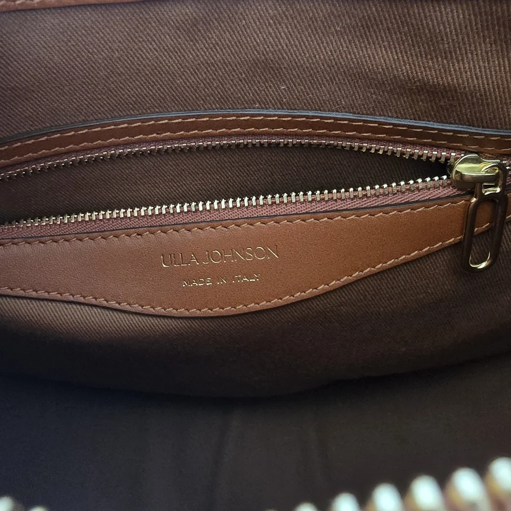 Ulla Johnson Twyla Leather Hobo Bag Sierra